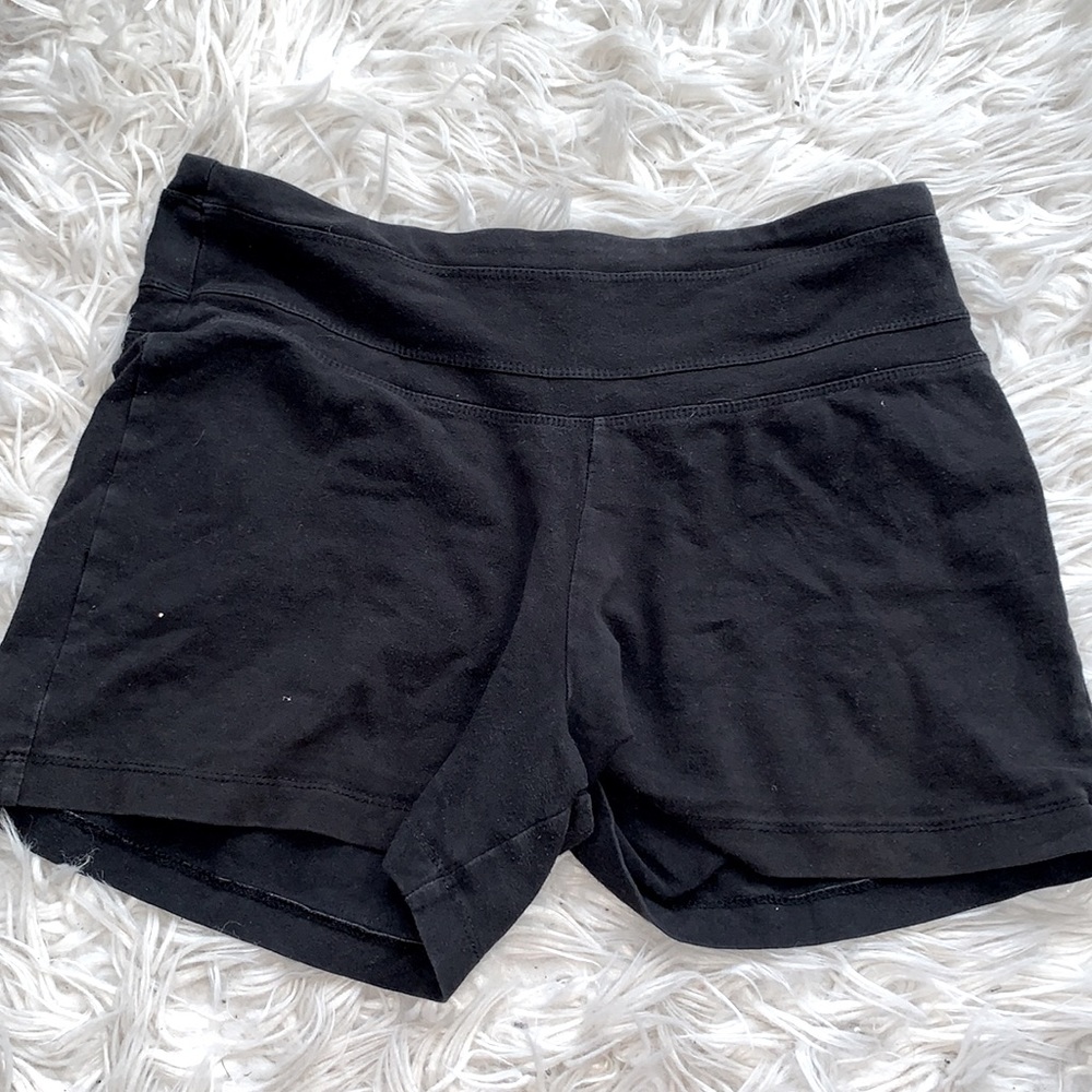 Black Booty Shorts - Picture 1 of 3